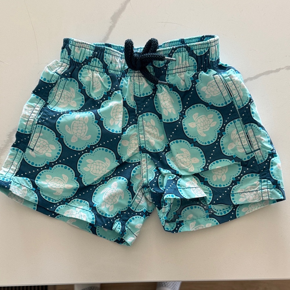 Vilbrequin Kids Turtle swim shorts